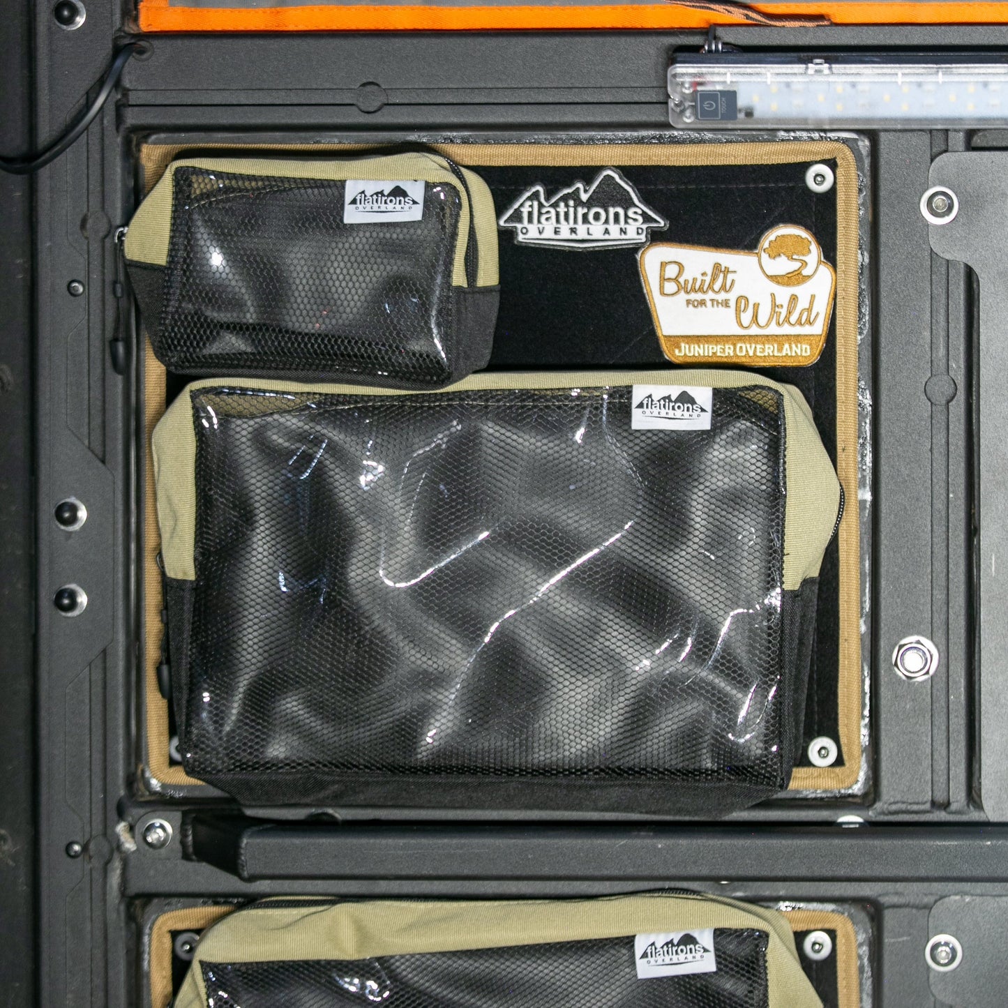 RiPouch™ Alu-Cab Rear Door Velcro Panel - Canopy Camper