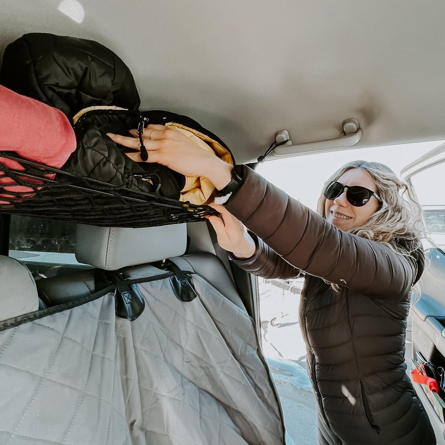Nissan Frontier Attic Storage Net - Flatirons Overland