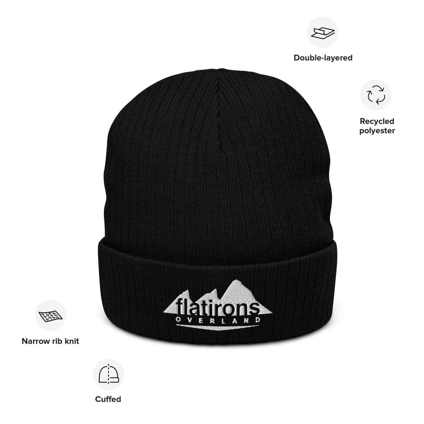 Knit Flatirons Beanie